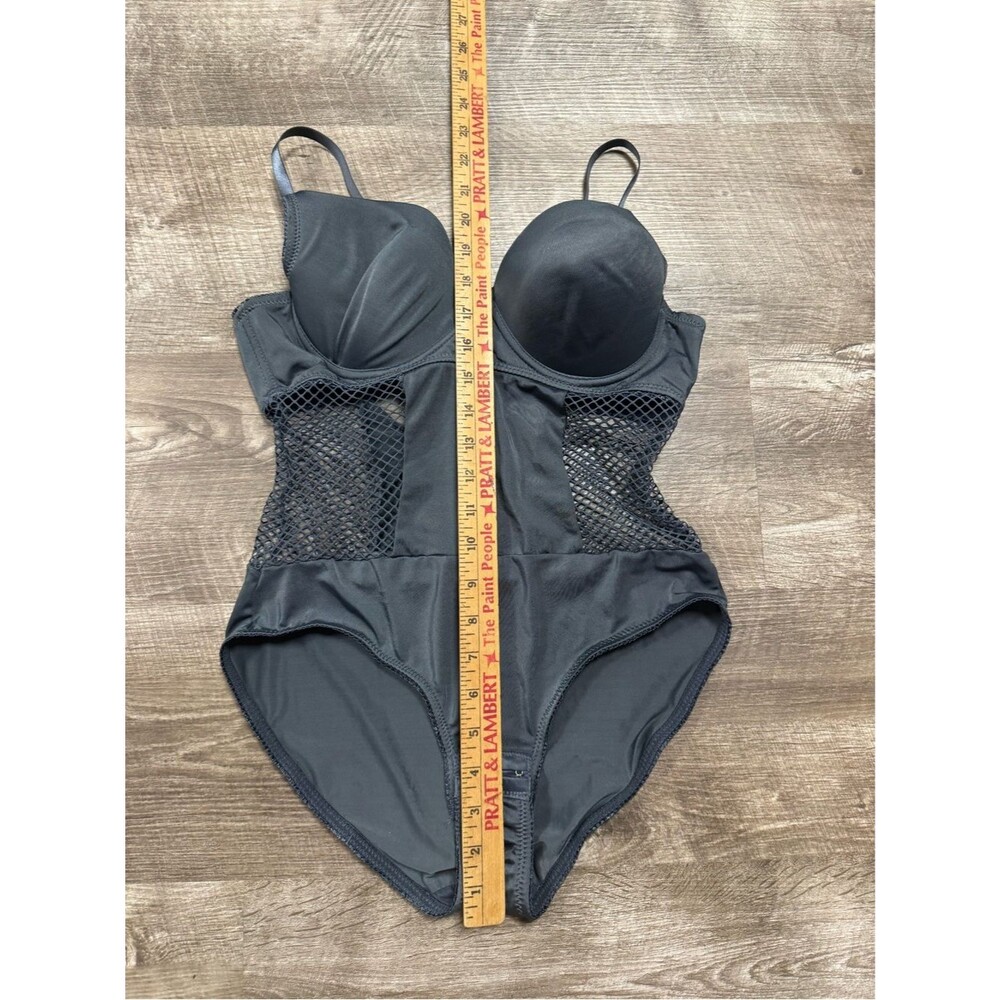 Inteco Intimates Grey One Piece Size Large - Picture 6 of 8